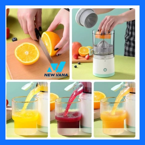 Exprimidor Eléctrico De Jugo ( recargable usb ) - Imagen 2
