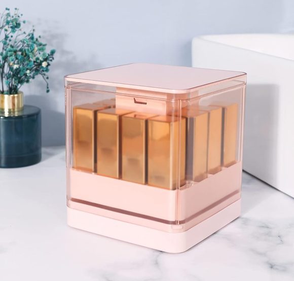 Organizador De Lápiz Labial Transparente - Imagen 4
