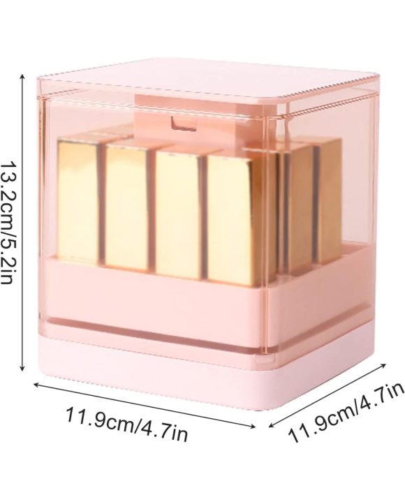 Organizador De Lápiz Labial Transparente - Imagen 2