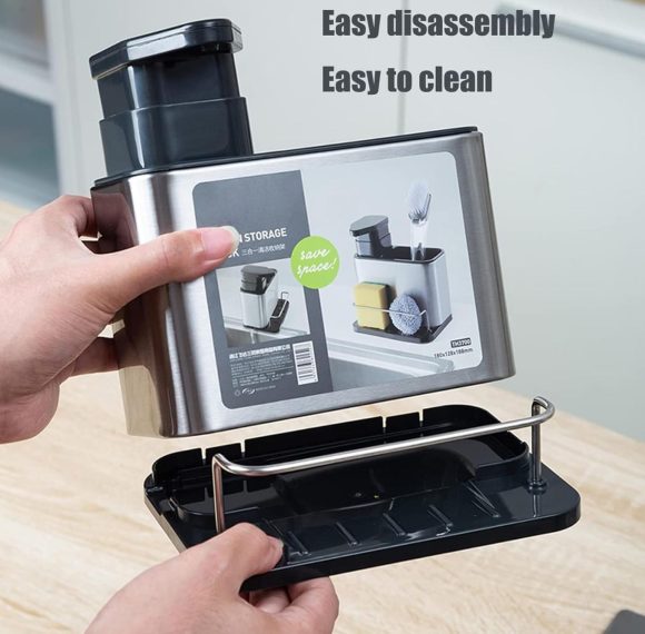 Dispensador De Jabón Y Organizador Para Cocina - Imagen 5