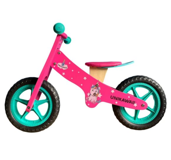 Bicicleta Madera De Aprendizaje Para Niños - Imagen 2