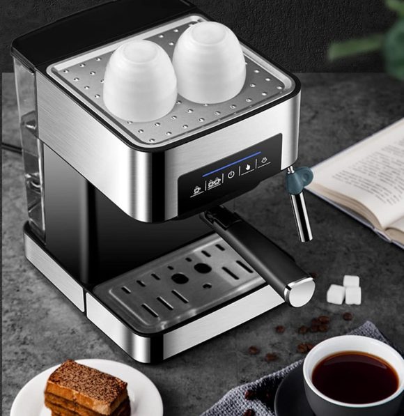 Maquina Café Espresso Espumador De Leche RAF R.136 - Imagen 3