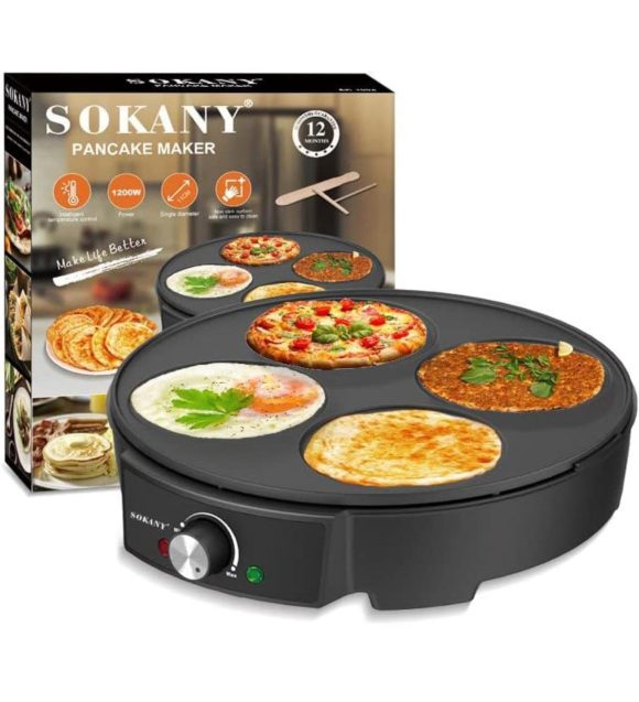 Maquina Para Crepes Panquequera Antiadherente