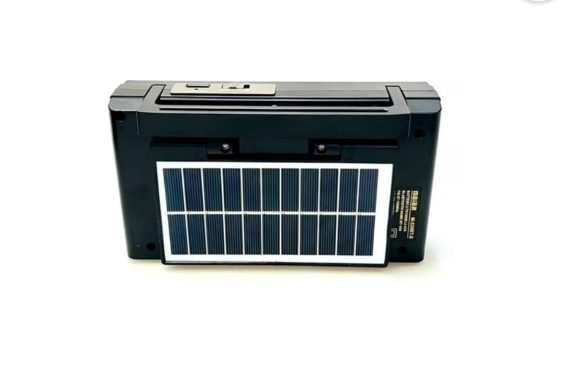 Radio Vintage Solar Recargable Bluetooth - Imagen 2