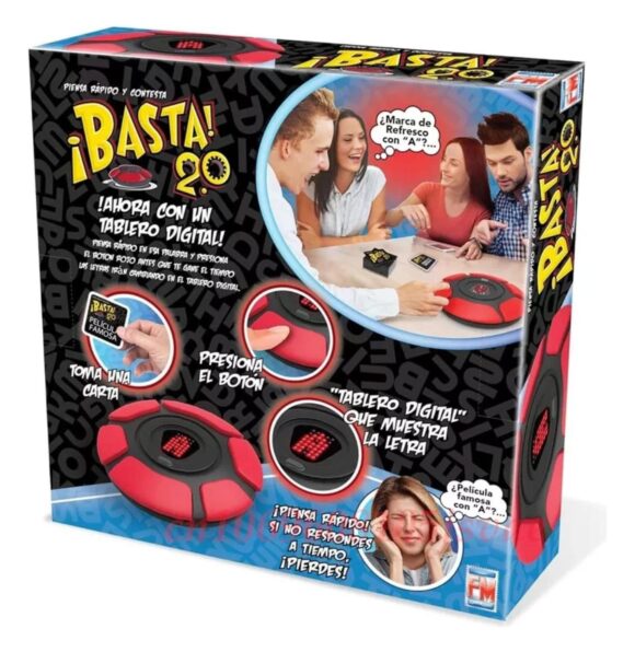 Basta 2.0 Juego De Mesa Piensa Rápido En Español - Imagen 3