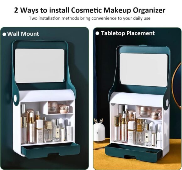 Organizador de Maquillaje Con Espejo - Imagen 2