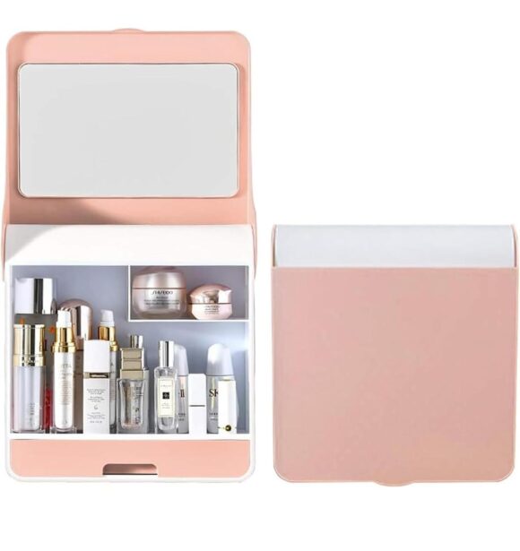 Organizador de Maquillaje Con Espejo - Imagen 3